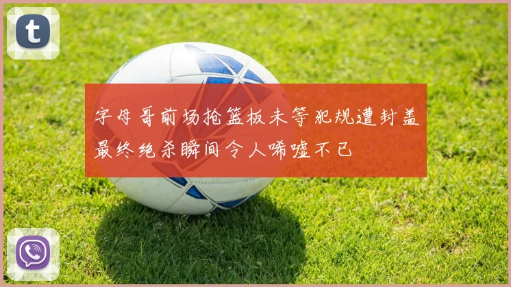 字母哥前场抢篮板未等犯规遭封盖最终绝杀瞬间令人唏嘘不已